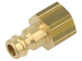 Conector ştuţ alamă 0-35 bar G 1/8 interior NW 5
