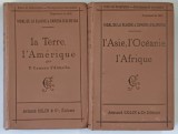 LA TERRE , L ' AMERIQUE / L ' ASIE , L ' OCEANIE , L ' AFRIQUE , TOMES I - II par VIDAL DE LA BLANCHE et CAMENA D ' ALMEIDA