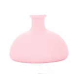 Masaj cu tambur cu presiune pentru piept, dispozitiv de eructare, cupa pentru terapie toracica, 7.5x6 cm, roz