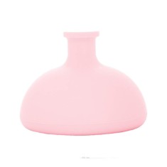Masaj cu tambur cu presiune pentru piept, dispozitiv de eructare, cupa pentru terapie toracica, 7.5x6 cm, roz