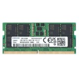 Memorie ram Laptop Samsung 16GB, DDR5, 1Rx8, 5600Mhz, PC5-5600B, M425R2GA3EB0-CWM0L, PC5-44800, CL46, 1.1V, Non-ECC, sodimm, 262 pini