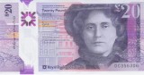 Bancnota Scotia 20 Pounds 2019 - PNew XF+ ( polimer; The Royal Bank - vezi descriere )