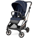 Carucior pentru bebelusi Peg Perego Vivace, 0 - 22 kg, Blue Shine, Albastru