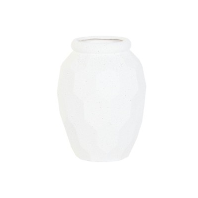 Ghiveci Home ESPRIT Alb Magneziu Modern 43 x 43 x 80 cm foto