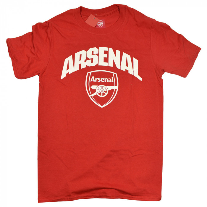 FC Arsenal tricou de bărbați Wordmark red - S