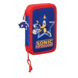 Penar dublu echipat 28 piese Sonic Let&#039;s Roll