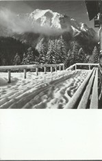 AMS# - ILUSTRATA/VEDERE MUNTII BUCEGI - BUCSOIUL VAZUT DE LA DIHAM RPR