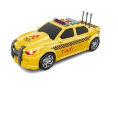 Masina taxi cu sunete, lumini, functie usi deschise City Taxi scara 1:16