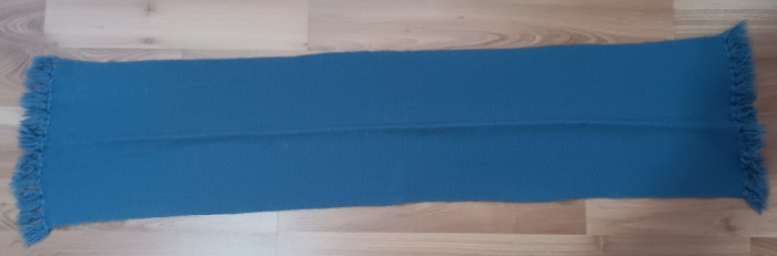 M3 CC2 - Fular militar - culoare albastru aviatie - piesa de colectie