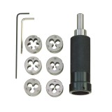 Set filiere M3 - M10, Proxxon 24082, suport inclus