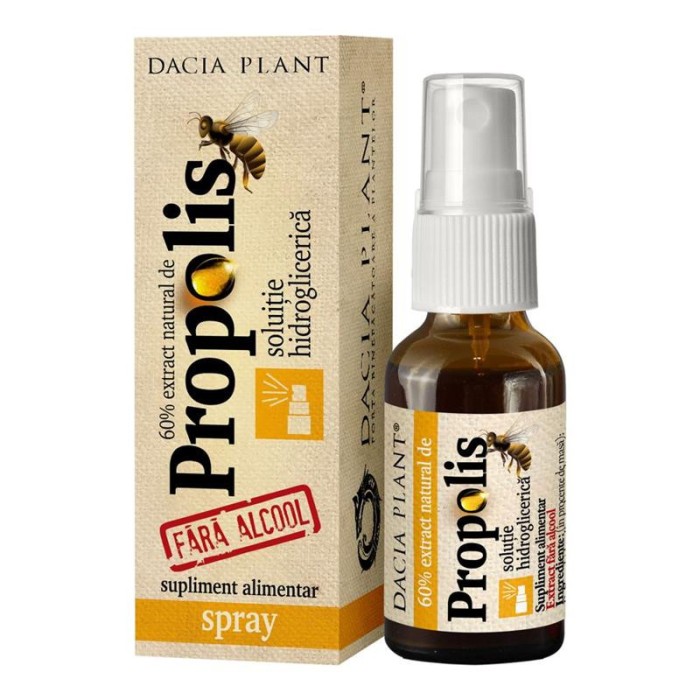 Propolis fara Alcool (spray) Dacia Plant 20ml