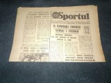 ZIARUL SPORTUL 15 DECEMBRIE 1982 PREZENTARE ECHIPA DINAMO