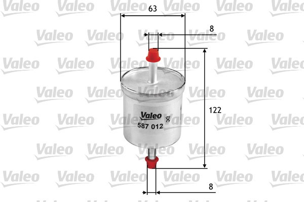 VALEO 587012 filtru combustibil