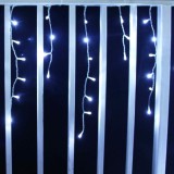 Instalatie turturi Craciun, Hoff 192180, 180 LED-uri albe cu lumina rece, 4.5 x 0.5 m, controler, interior / exterior