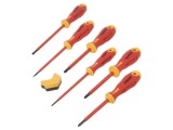 Kit șurubelnițe izolate Phillips și Pozidriv FELO ERGONIC&reg;