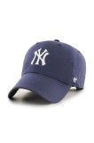 47 brand șapcă MLB New York Yankees culoarea bleumarin, uni, B-BRRRC17BBU-NYA