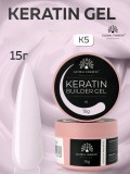 Gel pentru modelarea unghiilor 15 g, Keratin Builder Gel, K5