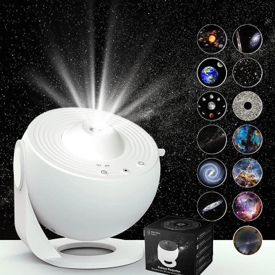 Globe Galaxy Starry Sky Lamp Bedroom Living Room Starry Atmosphere Lamp - Light Color: White (13 Films); Power Supply: English Instruction Manual foto