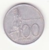 Indonezia 100 rupii 2002 - Black Palm Cockatoo., Asia, Aluminiu