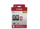Canon pachet cartuse cearneala PG-510/CL-511 Photo value pack, capacitate negru: