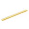 Bareta pini 2.54mm TATA ( GALBEN ) / 1x40 pin header male Arduino (b.116)