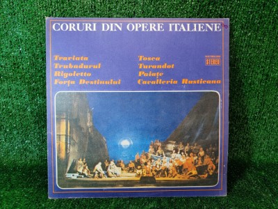 vinyl coruri din opere italiene lp / C112 foto