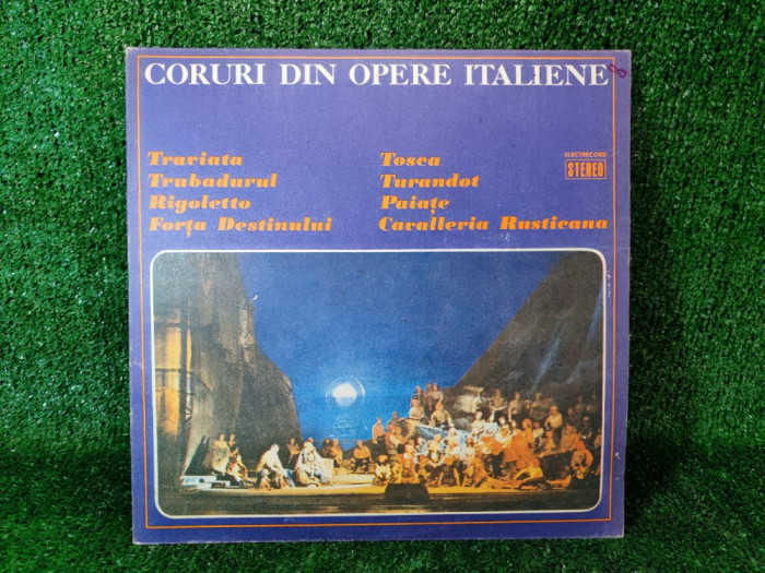 vinyl coruri din opere italiene lp / C112