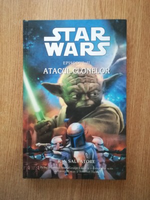 R. A. SALVATORE - STAR WARS. ATACUL CLONELOR (2004, editie cartonata) foto