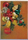 Bnk cp Carte postala 3D - Felicitare Craciun - Japonia Wonder Co SSP-172, Circulata, Printata