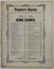 POTPURRIS ELEGANTS ..POUR PIANO A 4 MAINS par HENRI CRAMER : ROMEO UND JULIE von GOUNOD , INCEPUTUL SEC. XX , PARTITURA