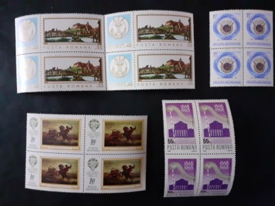 1968 - Diverse - bloc de 4 foto