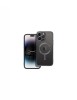 Husa pentru iPhone 16 Pro, TPU, protectie si pentru camera, MagSafe, anti-alunecare, anti-galbenire, transparenta si negru