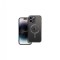 Husa pentru iPhone 16 Pro, TPU, protectie si pentru camera, MagSafe, anti-alunecare, anti-galbenire, transparenta si negru