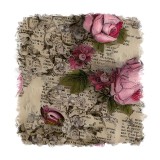 Cumpara ieftin Sticker decorativ Flori, Multicolor, 55 cm, 11304ST