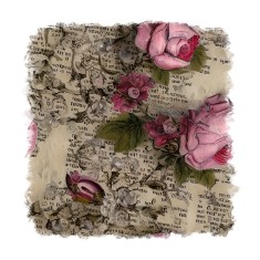 Sticker decorativ Flori, Multicolor, 55 cm, 11304ST foto