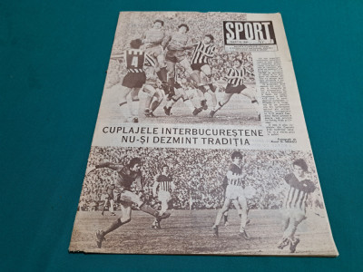 REVISTA SPORT* FOTBAL SPORTUL STUDENȚESC-DINAMO / NR. 3 1985 foto