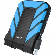 HDD extern ADATA, 2TB, HD710 Pro, 2.5, USB 3.1, plastic si silicon, rezistent la socuri, albastru foto
