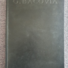 Poezii. G. Bacovia. Editie ingrijita de Tiberiu Nicorescu, 1968, cartonata, ilus