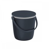 Masă suport pentru băuturi de grădină Go bar, alb-grafit