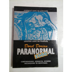 PARANORMAL 2000 - Dorel DORIAN (dedicatie si autograf)