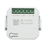 Modul &icirc;ntrerupator inteligent Wi‑Fi Matter 1 canal 10A, montaj &icirc;n doza