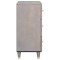 Bufet 2 buc. 60 x 33 x 75 cm Lemn de mango solid Gri - 5