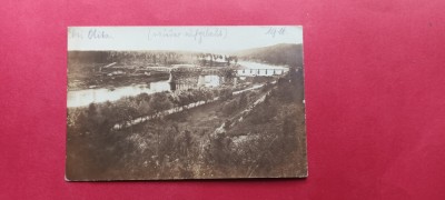 Romania Pod distrus Zerstorte Brucke foto
