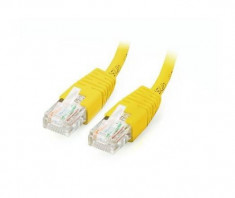 EQUIP Patch cable 0.5M yellow , U/UTP C6 foto