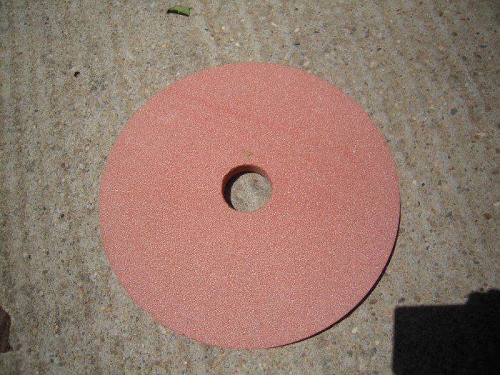 Piatra abraziva FINA polizor, diam. ext. 250mm., diam. int. 40mm., grosime 10mm