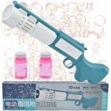 Pistol automat pentru baloane de săpun cu lumină și sunet, 2&times;50 ml lichid