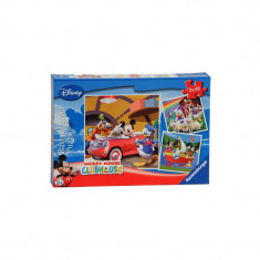 Puzzle Clubul Mickey Mouse , 3X49 Piese