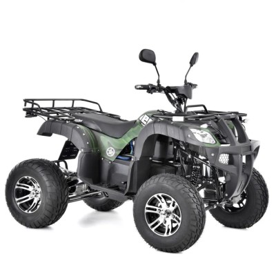 ATV electric Hecht Huron Army XXL 2200W 72V 52Ah cu diferential, roti 10 inch foto