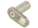 Bulon cu cap ELESA+GANTER Otel Inoxidabil 10mm x 20mm Cu Saiba Longitudinal fara Orificiu Transversal