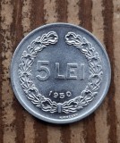 Moneda 5 lei 1950